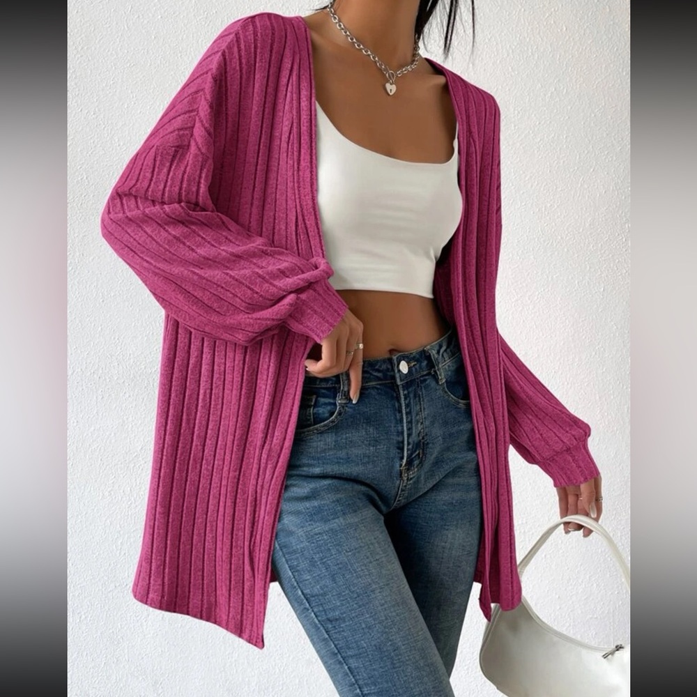 Pink Cardigan - Size large 💕